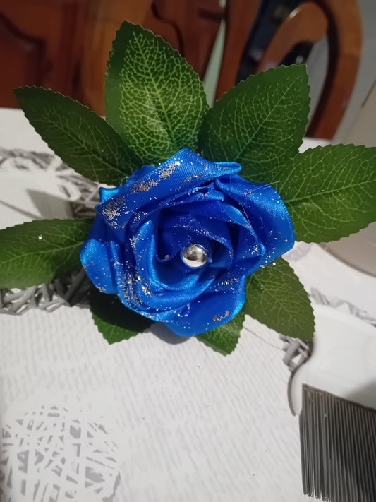 Rose bleu